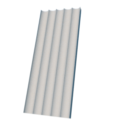 GẠCH SÓNG NHỌN GẠCH 3D D091